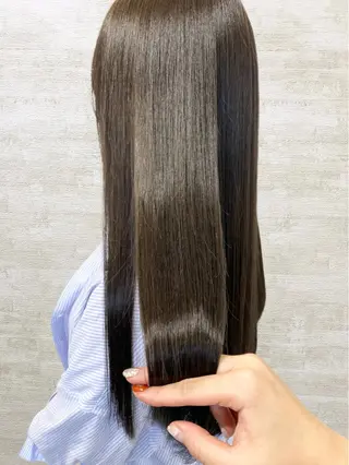 ロング 髪質改善&ヘアケア 永山若奈のヘアスタイル