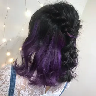 ミディアム カラー 似合わせ提案サラ艶♡ 彩華のヘアスタイル