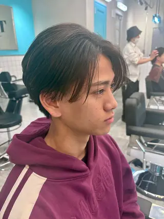 メンズ 👑駅近メンズサロン パーマ特化北千住👑のヘアスタイル