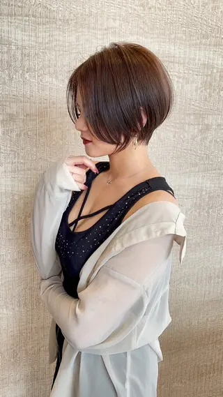 ショート りきまる けんとのヘアスタイル