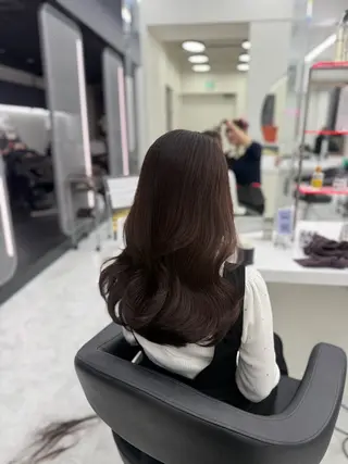 セミロング カラー ヘアアレンジ 🎀Girly艶髪カ ラー🎀Harukaのヘアスタイル