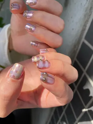 ネイル 草加ニュアンスネイル 🌚hersのネイルデザイン