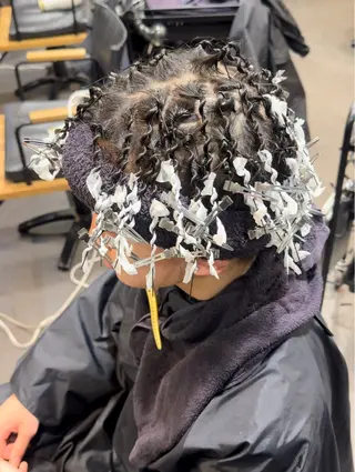 パーマ メンズ 年間2000名担当◎ パーマ職人/仲原佑樹のヘアスタイル