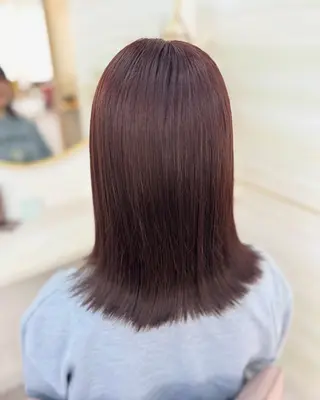 セミロング カラー Hina🐣 elubylovisのヘアスタイル