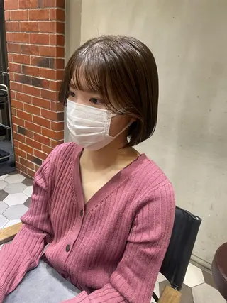 ショート 髪質改善韓国レイヤー SHIORI🦋のヘアスタイル