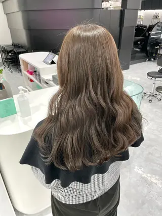 ロング 💍大人デザイン /ハイトーン♡リクトのヘアスタイル