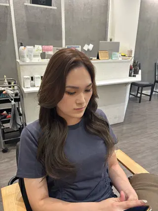 セミロング カラー cocotte宜喜 弘希のヘアスタイル