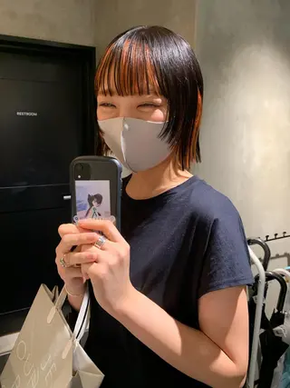 ショート カラー アンニュイヘア🪽 ayumiのヘアスタイル