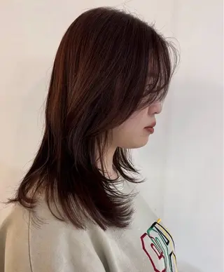 セミロング hyuga/パーマ /ニュアンスパーマのヘアスタイル