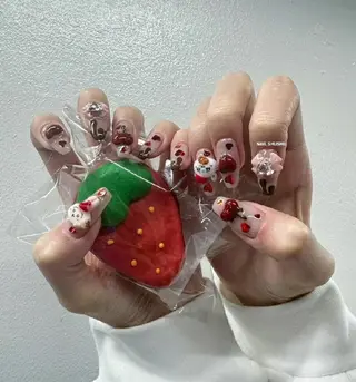 ネイル 3dパーツ/流行り 👧shushu❤️のネイルデザイン