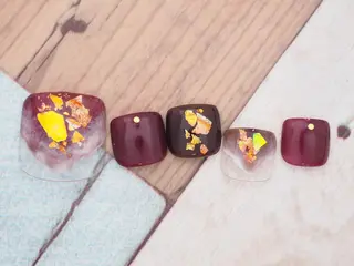 ネイル トップネイリスト Ribbon立川店のネイルデザイン