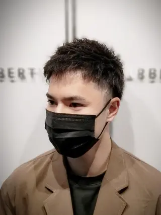 ショート メンズ LIBERTY・野地 barber  NDのヘアスタイル