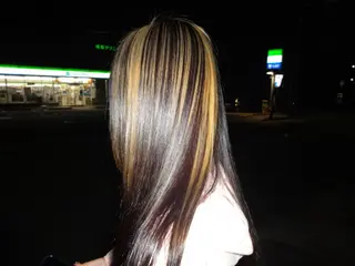 ロング カラー 太田 妃香/岡崎美容室のヘアスタイル