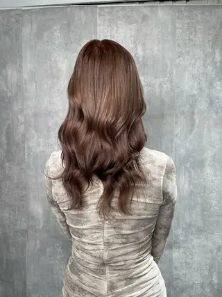 ロング カラー ムラ修正/ ハイトーン💖Riaのヘアスタイル