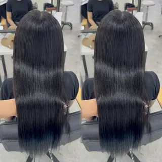 ロング カラー 赤み無し柔らかカラー 【梅田】madokaのヘアスタイル