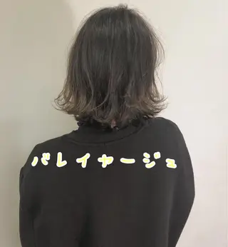 ミディアム カラー 似合わせ専門美容師 なかじまのヘアスタイル