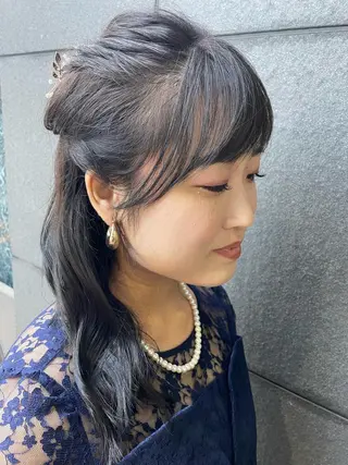 ヘアアレンジ 髪質改善クロスパーマ モリオカ モエ💫のその他イメージ