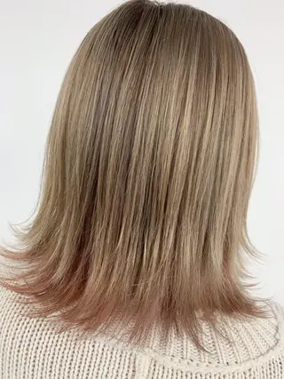 ミディアム 🥇近藤 恭輔🥇 Recharme新保のヘアスタイル