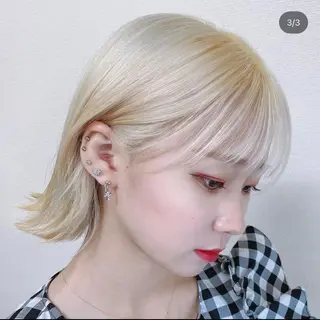 ショート カラー ナガハマ美容室所属・ナガハマ ミカのヘアスタイル