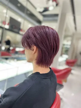 ショート カラー メンズ トップスタイリスト 桂　嵩太のヘアスタイル