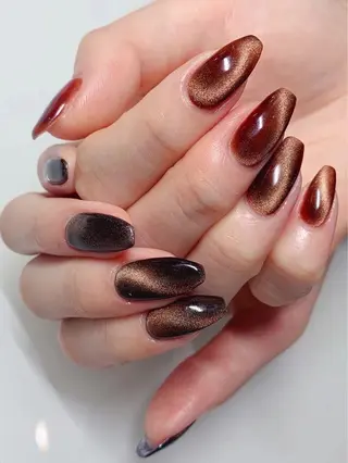 ネイル (∩_∩)ミモネイル /eyelashのネイルデザイン