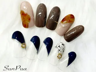 ネイル @.Freestyle 【フリースタイル】所属・根本 奈美のネイルデザイン