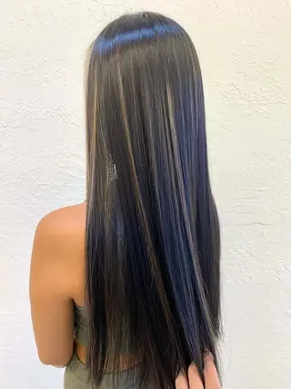 ロング カラー 髪質改善/縮毛矯正 鈴木裕介のヘアスタイル
