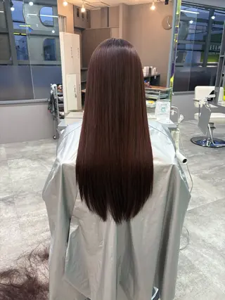 ロング カラー 比嘉 翔太のヘアスタイル