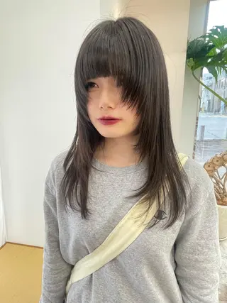 ロング 垢抜けボブ/SAHO /OAK溝の口のヘアスタイル