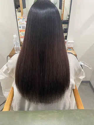 ロング 艶感暖色カラー /透明感/瀬戸山舞のヘアスタイル