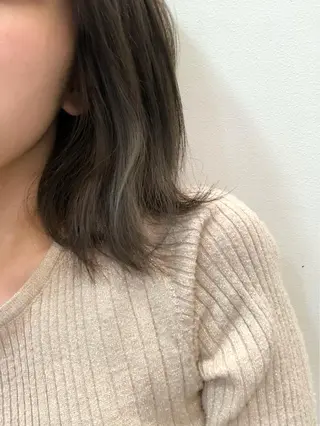 ミディアム カラー GLROW haruhiのヘアスタイル