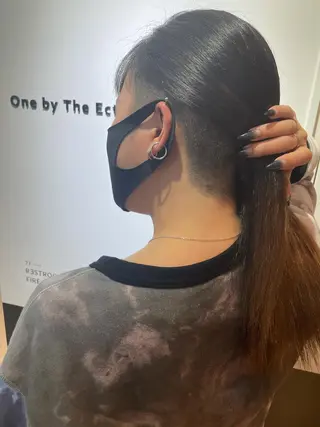 ロング 片山美穂 心斎橋・北堀江のヘアスタイル