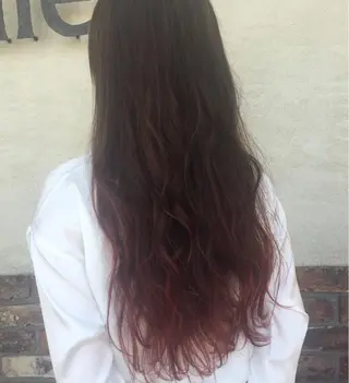 ロング カラー 店長 奈須 雄紀のヘアスタイル