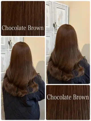 ロング カラー ルプラボウ/ 内藤ほのか/艶カラーのヘアスタイル