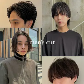 ショート メンズ green machida所属・暖色・ベージュ♡ nanoha itoのヘアスタイル