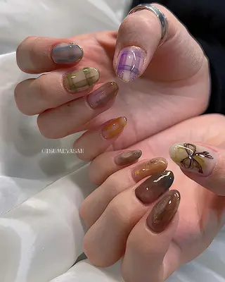 ネイル otsumeyasan所属・わたなべ ちかのネイルデザイン