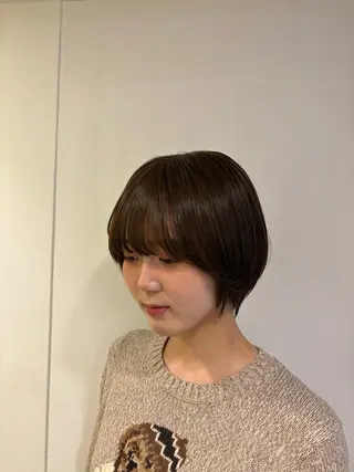 ショート カラー RUALA所属・mizunaga chihiroのヘアスタイル