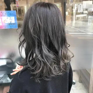 カラー 韓国ヘア/耳ツボジュ エリー♡ayumuのヘアスタイル