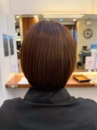 ショート すばる/縮毛矯正 /似合わせカラーのヘアスタイル