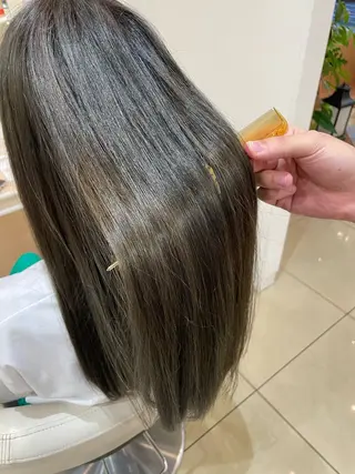 ロング カラー 派手髪♡モデル募集 鈴木沙彩のヘアスタイル