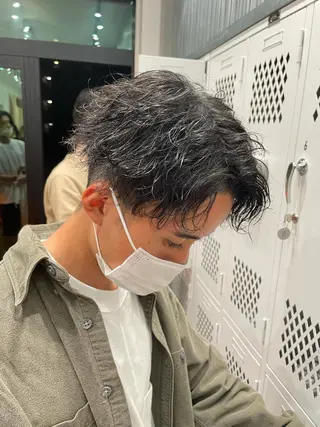 ショート パーマ メンズ fifth リュウセイのヘアスタイル