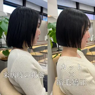 ショート カラー 池袋/似合わせ/縮毛 髪質改善【ugen】のヘアスタイル