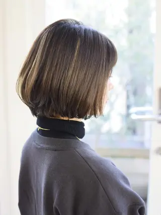 ショート カラー パーマ ヘアアレンジ メンズパーマの巨匠 鈴木純のヘアスタイル