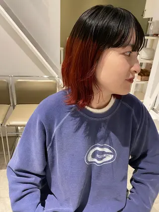 ミディアム &72 takiのヘアスタイル