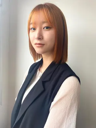 ミディアム カラー nambu-GARDEN所属・上田 昂雅のヘアスタイル