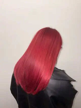 セミロング カラー COTAN所属・🍒YUI🍒 暖色カラー/ブリーチのヘアスタイル