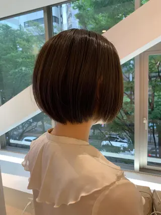 ショート 韓国風/顔周りカット /髪質改善RYOTAのヘアスタイル