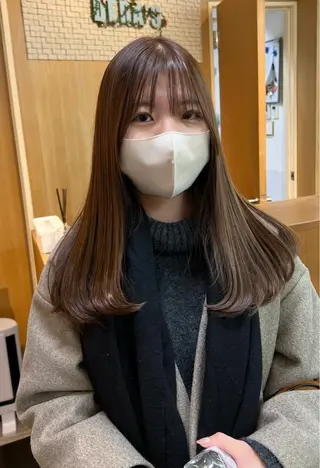 ロング カラー 透明感カラー/ イルミナカラーヒロキのヘアスタイル