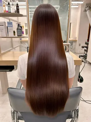 ロング 個室　髪質改善サロン　HANARE by youres hair 神楽坂 【はなれ】所属・🌈髪質改善 縮毛矯正特化🌈松田のヘアスタイル