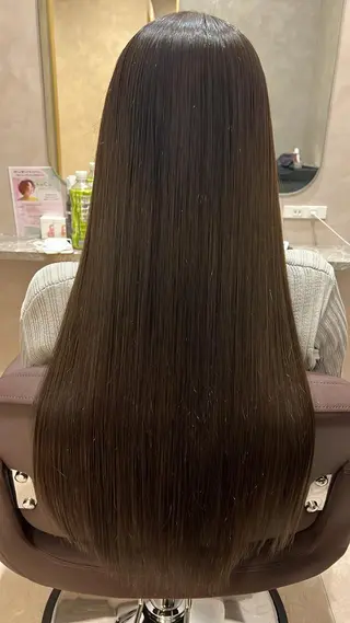 ロング カラー 🌈安藤愛/透明感 艶カラー🫧ROWのヘアスタイル